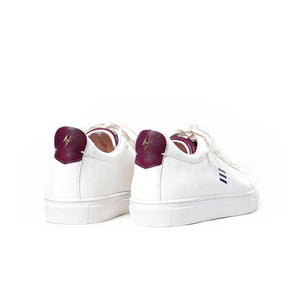 Powder Room X Andrew Kayla Crt Lo Leather Sneakers - Shoes