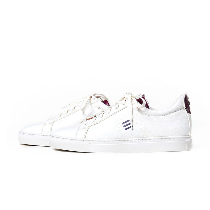 Powder Room X Andrew Kayla Crt Lo Leather Sneakers - Shoes